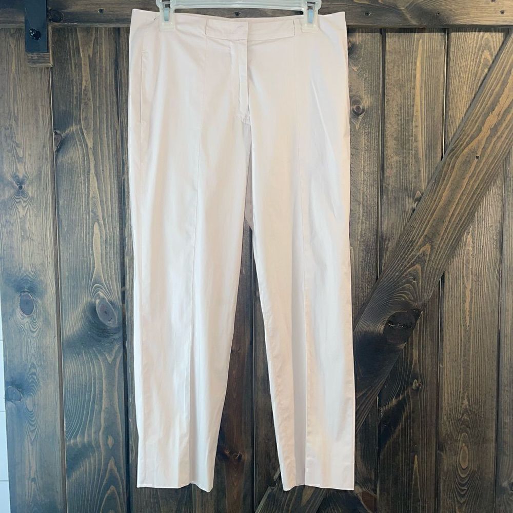 Jil Sander Cropped Chino Khaki Lightweight Pants Sz 38